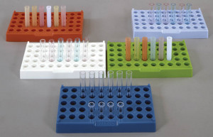 12 & 13mm Test Tube Rack, blue 